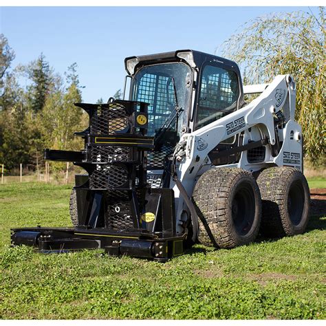 hydraulic shears for skid steer|skid steer attachments tree shear.